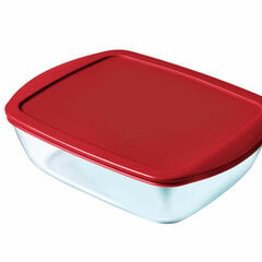 Hermeetiline lõunasöögi karp Pyrex Cook & store Punane (400 ml) цена и информация | Посуда для хранения еды | kaup24.ee