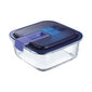 Hermeetiline lõunasöögi karp Luminarc Easy Box Sinine (1,22 L) hind ja info | Toidu säilitusnõud | kaup24.ee