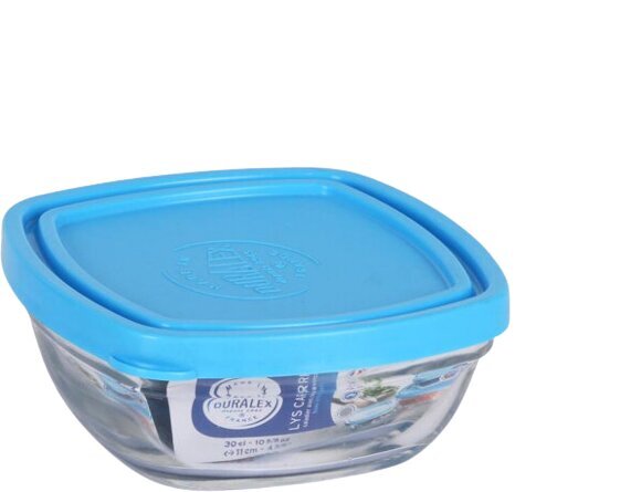 Hermeetiline lõunasöögi karp Duralex Freshbox Sinine (300 ml) hind ja info | Toidu säilitusnõud | kaup24.ee