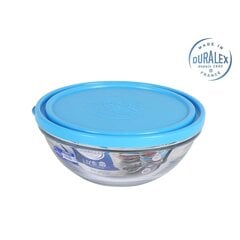 Hermeetiline lõunasöögi karp Duralex Bol Red Freshbox Sinine (970 ml) hind ja info | Toidu säilitusnõud | kaup24.ee