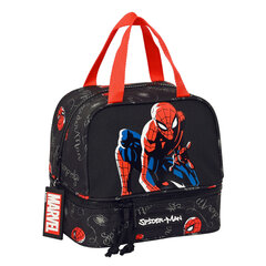 Lõunasöögikott Spiderman Hero Must hind ja info | Toidu säilitusnõud | kaup24.ee