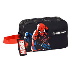 Термическая коробочка для завтрака Spiderman Hero 21.5 x 12 x 6.5 cм, чёрная цена и информация | Посуда для хранения еды | kaup24.ee