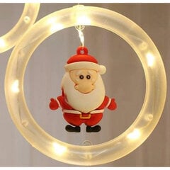 Елочные игрушки с мотивами Деда Мороза, 3 года цена и информация | гирлянда, 10 вел 4 см | kaup24.ee