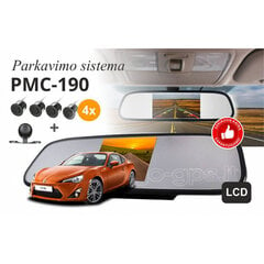 Система парковки в зеркальце заднего вида PMC-190 цена и информация | Системы парковки | kaup24.ee