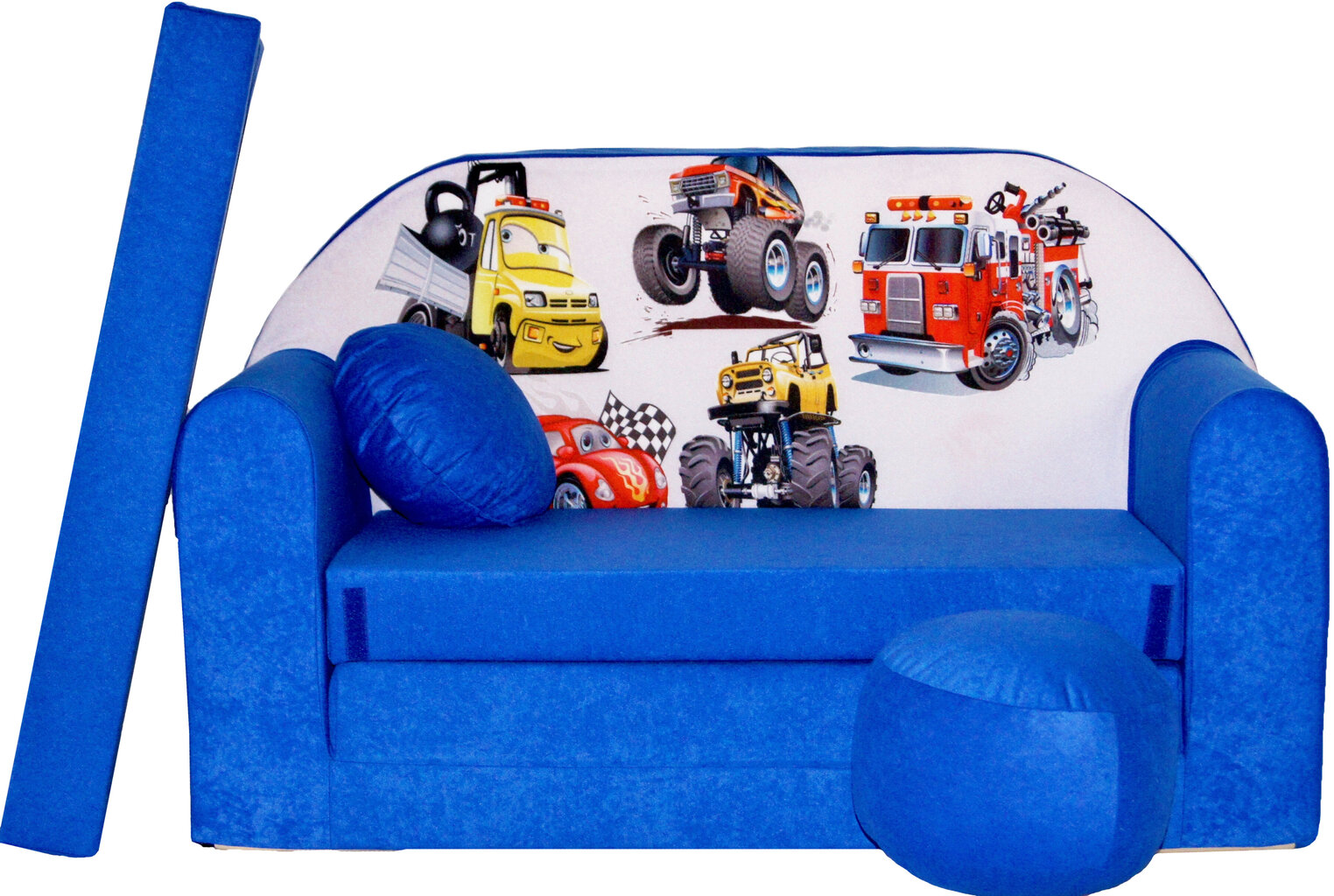 Laste diivan Welox, sinine hind ja info | Lastetoa kott-toolid, tugitoolid ja tumbad | kaup24.ee
