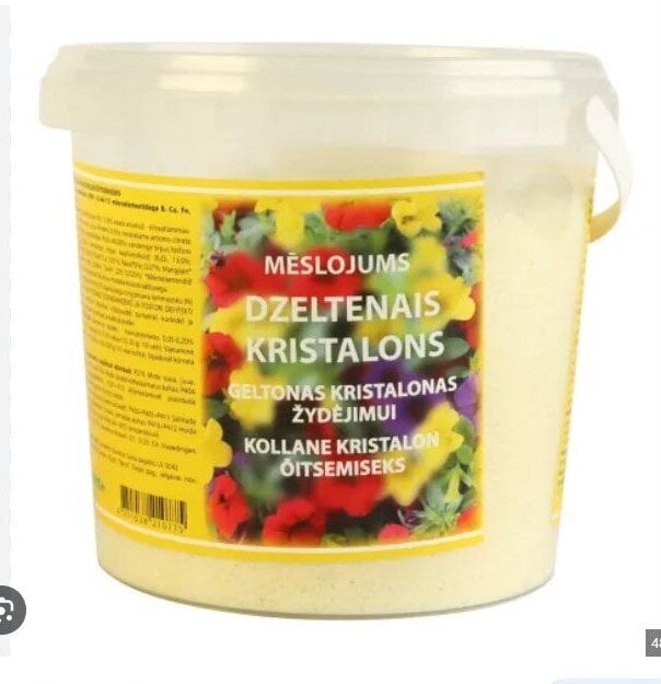 Kollane kristall Garden Pluss NPK 13-40-13, 900g hind ja info | Kuivväetised | kaup24.ee