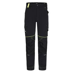 Рабочие брюки North Ways Sacha 1388 Black/Neon Yell, размер 54 цена и информация | Рабочая одежда | kaup24.ee