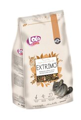 LoLo Pets Extrimo täissööt tšintšiljadele 750g цена и информация | Корм для грызунов | kaup24.ee