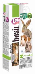 LoLo Pets Smakers maiusepulgad närilistele ja jänestele brokoliga 2tk 90g цена и информация | Корм для грызунов | kaup24.ee