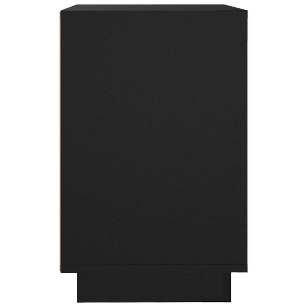 vidaXL puhvetkapp, must, 102 x 35 x 60 cm, tehispuit hind ja info | Elutoa väikesed kapid | kaup24.ee