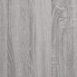 vidaXL kõrge kapp, hall Sonoma tamm, 36 x 35,5 x 103,5 cm, tehispuit цена и информация | Elutoa väikesed kapid | kaup24.ee