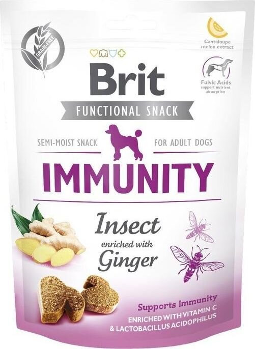 Brit Care Functional Immunity närimismaius koertele 150g цена и информация | Maiustused koertele | kaup24.ee