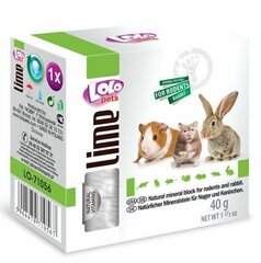 LoLo Pets mineraalkivi närilistele ja jänestele 40g hind ja info | Toit väikeloomadele | kaup24.ee