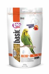 LoLo Pets Foody täissööt viirpapagoidele marjadega 600g цена и информация | Корм для птиц | kaup24.ee