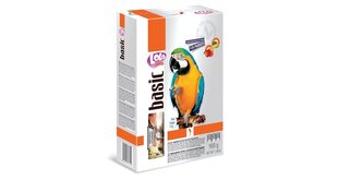 LoLo Pets Basic täiendsööt suurtele papagoidele puuviljade ja juurviljadega 900g hind ja info | Lolo Pets Lemmikloomatarbed | kaup24.ee