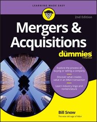 Mergers & Acquisitions For Dummies 2nd edition цена и информация | Книги по экономике | kaup24.ee
