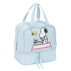 Lõunasöögikott Snoopy Imagine Sinine 20 x 20 x 15 cm hind ja info | Toidu säilitusnõud | kaup24.ee