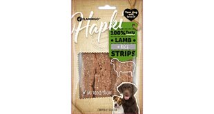 Flamingo Hapki Lamb + Rice Strips närimismaius koerale 85g hind ja info | Maiustused koertele | kaup24.ee