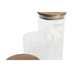 Набор из 3 банок DKD Home Decor цена и информация | Посуда для хранения еды | kaup24.ee