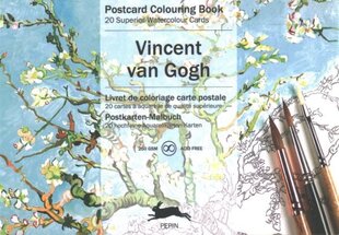 Van Gogh: Postcard Colouring Book цена и информация | Книги о питании и здоровом образе жизни | kaup24.ee