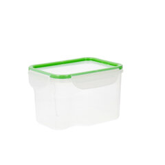 Герметичная коробочка для завтрака Quid Greenery 1,8 L Прозрачный Пластик (Pack 4x) цена и информация | Посуда для хранения еды | kaup24.ee
