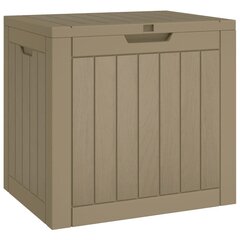 vidaXL aia hoiukast, helepruun, 55,5 x 43 x 53 cm, polüpropüleen цена и информация | Садовые инструменты | kaup24.ee