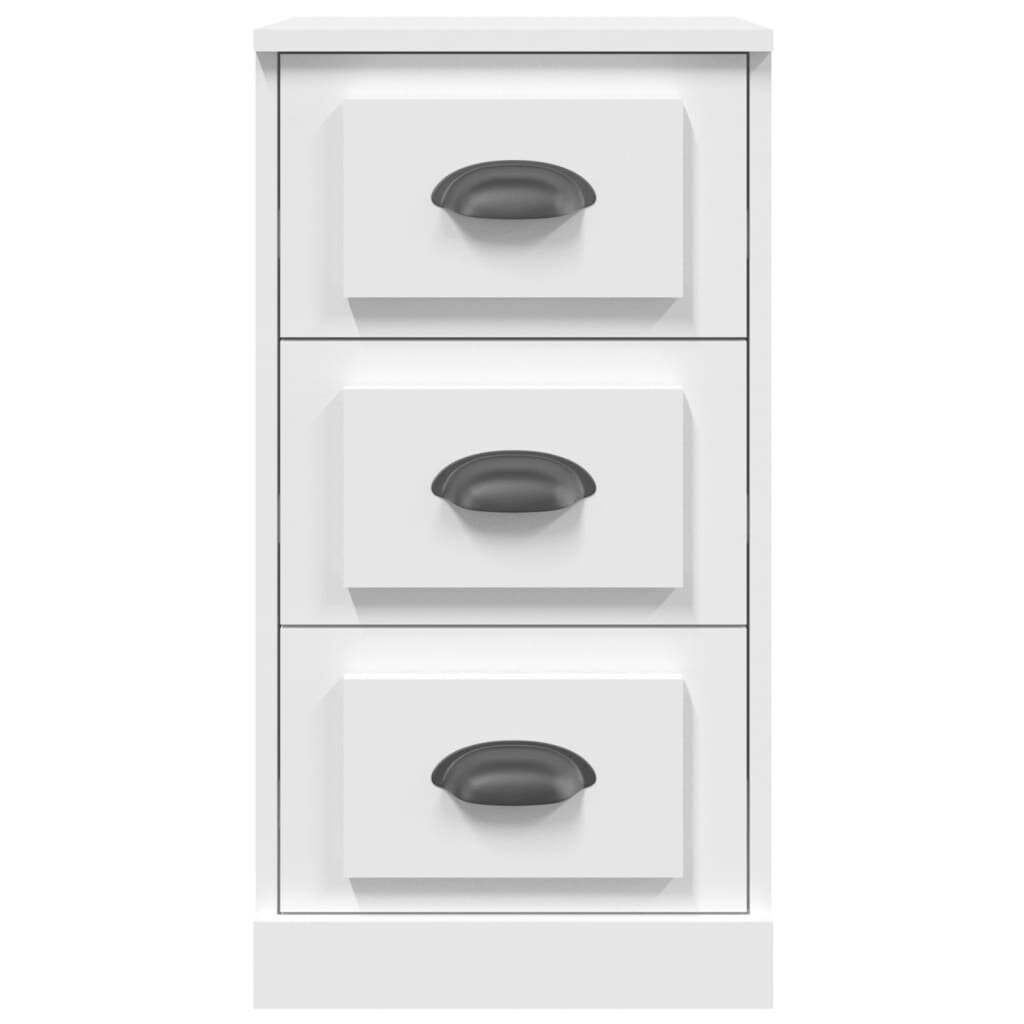 vidaXL puhvetkapp, valge, 36 x 35,5 x 67,5 cm, tehispuit цена и информация | Elutoa väikesed kapid | kaup24.ee