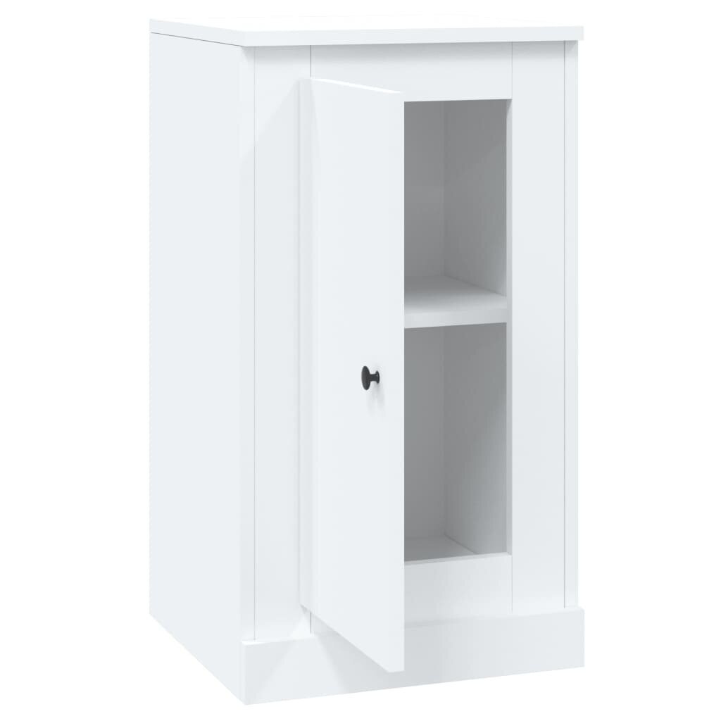 vidaXL puhvetkapp, valge, 37,5 x 35,5 x 67,5 cm, tehispuit hind ja info | Elutoa väikesed kapid | kaup24.ee
