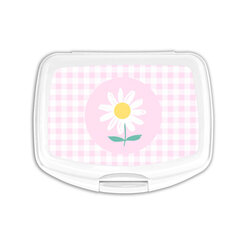 Контейнер для бутерброда Safta Flor Пластик Розовый Белый (17 x 6 x 14 cm) цена и информация | Посуда для хранения еды | kaup24.ee