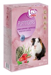 LoLo Pets Puffingers täissööt merisigadele 500g цена и информация | Корм для грызунов | kaup24.ee