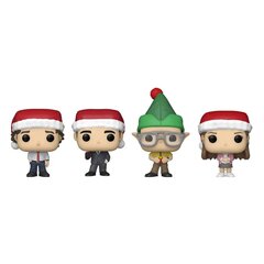 Kontori puhkus 2022 Pocket POP! Vinüülfiguurid 4-Pack Tree Holiday Box 4 cm hind ja info | Fännitooted mänguritele | kaup24.ee