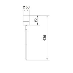 Встраиваемый уличный светильник GTV GRAZIE, GU10, MAX.20W, IP44, AC220-240V, 50-60Hz, черный цена и информация | Уличное освещение | kaup24.ee