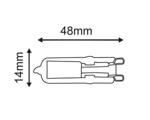 GTV LED pirn G9 COB 2,5W 4000K hind ja info | Lambipirnid, lambid | kaup24.ee