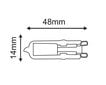 GTV LED pirn G9 COB 2,5W 4000K цена и информация | Lambipirnid, lambid | kaup24.ee