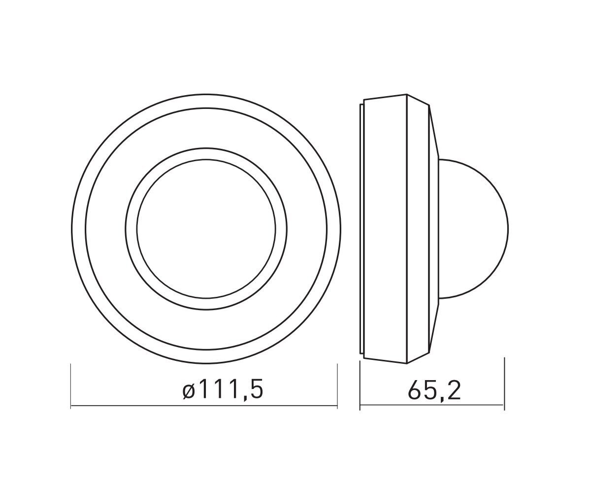 GTV liikumisandur CR-19, max 1000W max 20m IP44 цена и информация | Andurid, sensorid | kaup24.ee