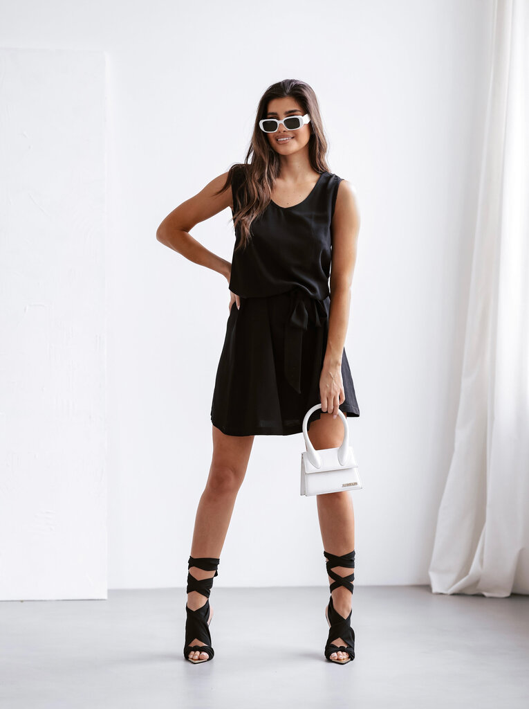 Naiste kleit Neiva, must hind ja info | Kleidid | kaup24.ee