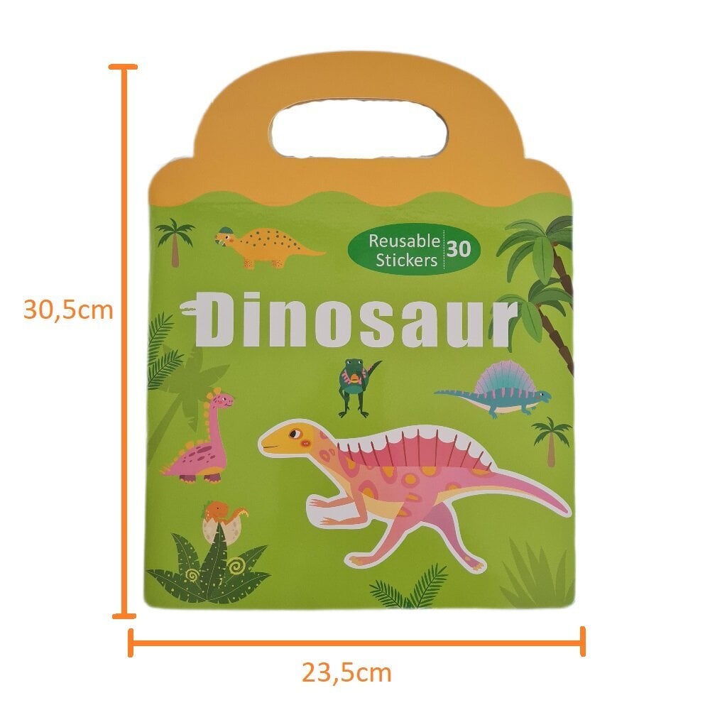 Magnetkleebised lastele, Dinosaur stickers hind ja info | Arendavad mänguasjad | kaup24.ee