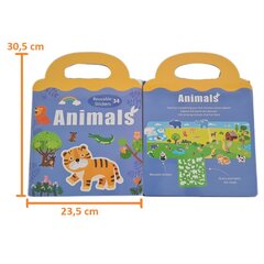 Magnetkleebised lastele, Animals stickers hind ja info | Arendavad mänguasjad | kaup24.ee