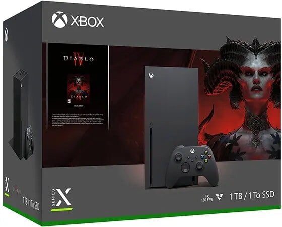 Microsoft Xbox Series X 1 TB + Diablo IV hind ja info | Mängukonsoolid | kaup24.ee