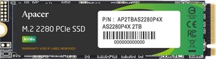 Apacer AS2280P4X hind ja info | Sisemised kõvakettad (HDD, SSD, Hybrid) | kaup24.ee