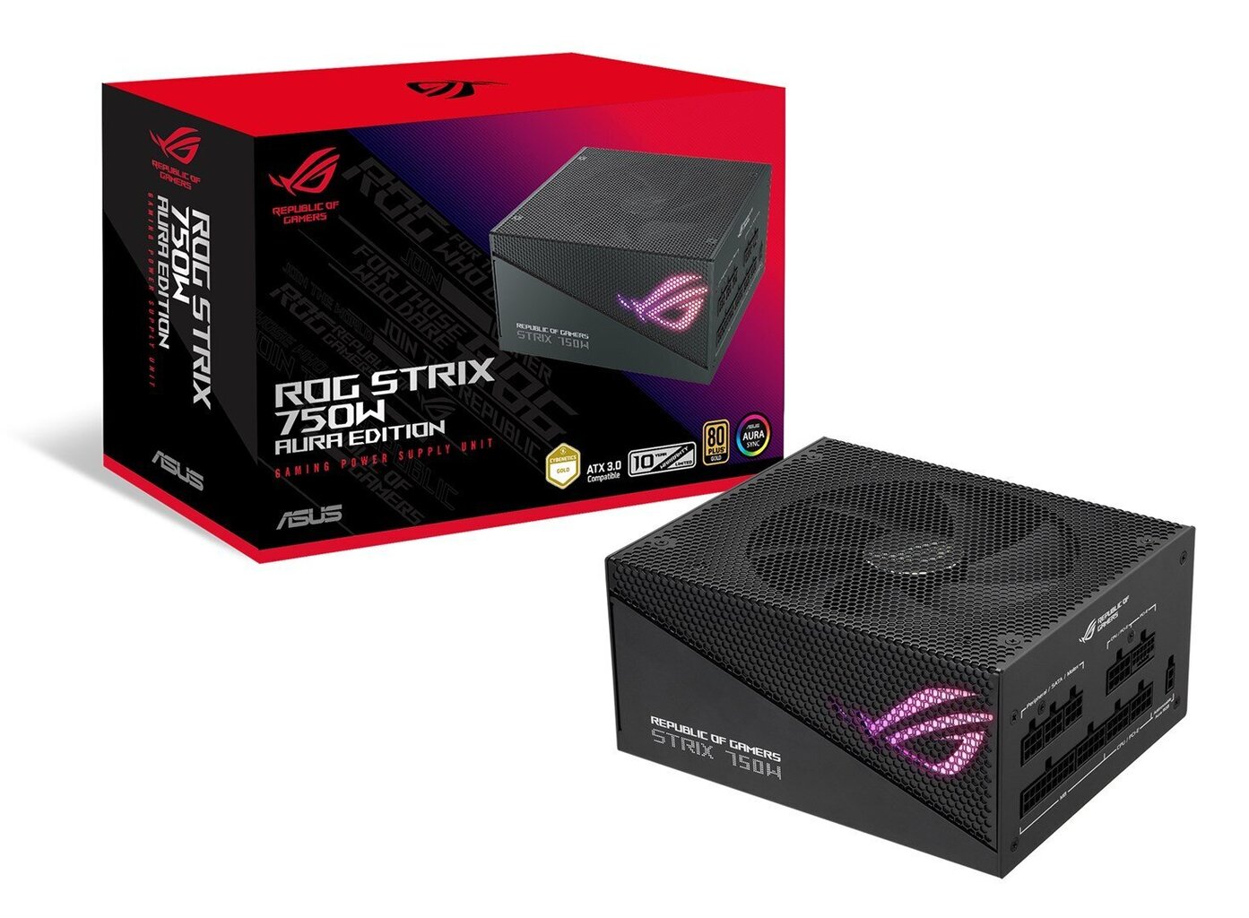 Asus ROG Strix Aura Edition RGB цена и информация | Toiteplokid (PSU) | kaup24.ee