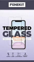 FoneKit Tempered Glass Screen Protector hind ja info | Ekraani kaitsekiled | kaup24.ee