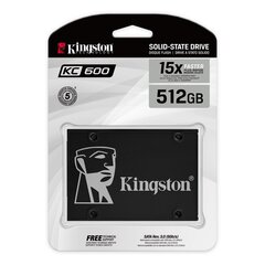 Kingston KC600 hind ja info | Sisemised kõvakettad (HDD, SSD, Hybrid) | kaup24.ee