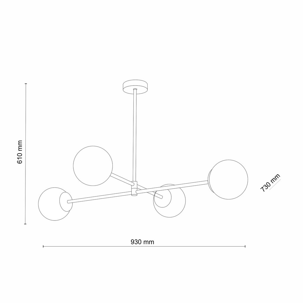 Micadoni Home rippvalgusti Altair hind ja info | Rippvalgustid | kaup24.ee