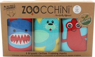 Учебные трусики Zoocchini Ocean Pals, 2-3 м, 3 шт. цена и информация | Подгузники | kaup24.ee