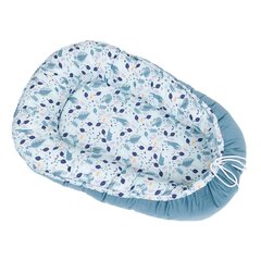 Гнездо для новорожденного MamoTato Velvet, синий цвет цена и информация | Детские подушки, конверты, спальники | kaup24.ee
