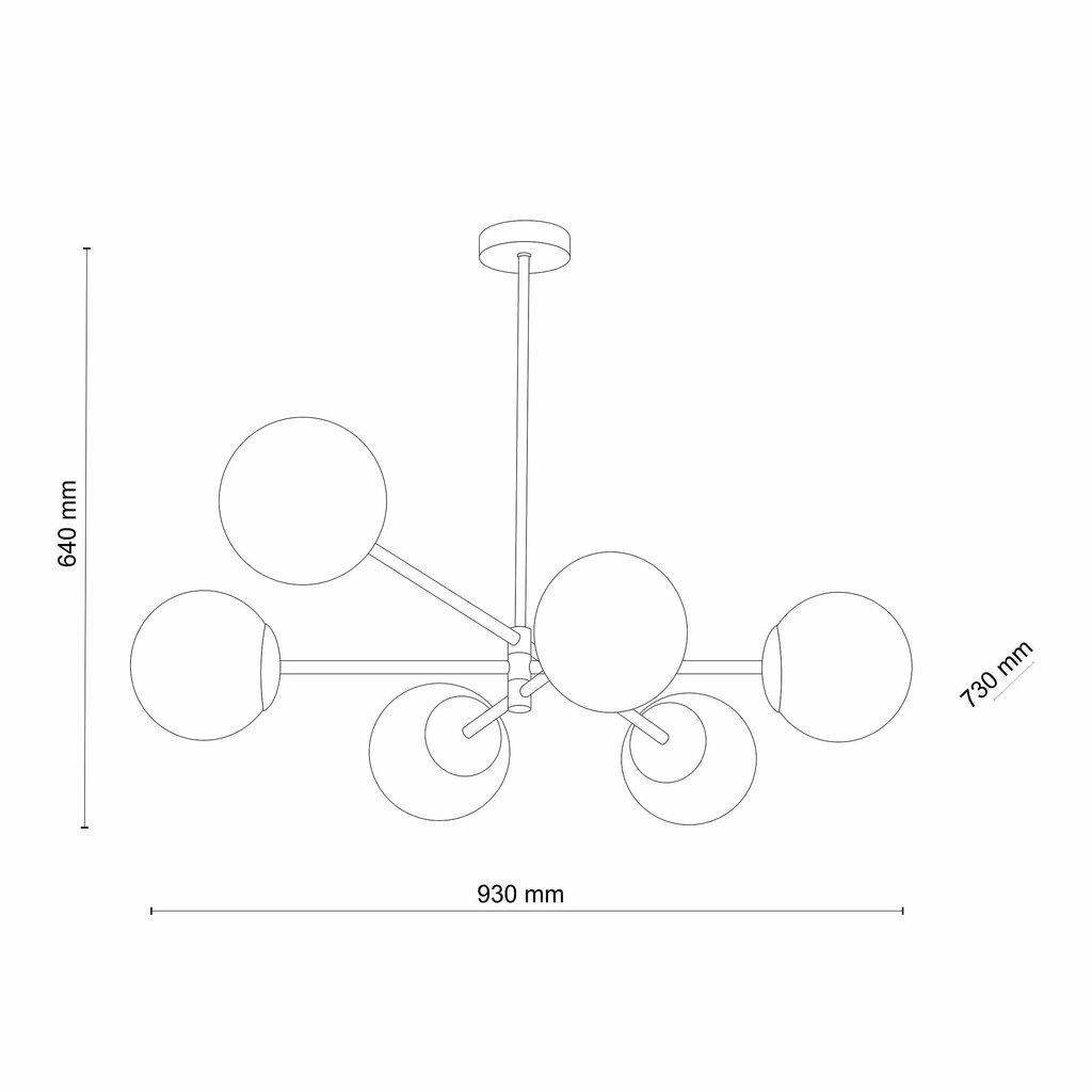 Micadoni Home rippvalgusti Altair hind ja info | Rippvalgustid | kaup24.ee