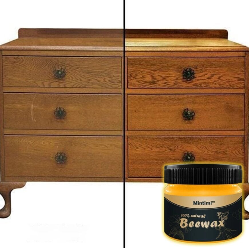 Mintiml-Beeswax naturaalne mesilasvaha mööbli poleerimiseks, 85g hind ja info | Puhastusvahendid | kaup24.ee