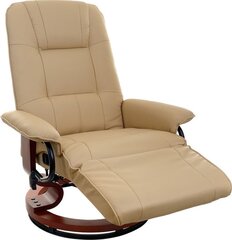 Кресло Funfit, бежевый цвет цена и информация | Кресла в гостиную | kaup24.ee
