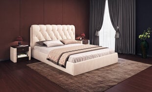 ROYAL voodi + madrats SAPNAS 2 XL, 180x200cm, beež hind ja info | Voodid | kaup24.ee